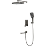 Душевой комплект BELBAGNO DUE 310x210 мм, со смесителем DUE-VDSET-GM