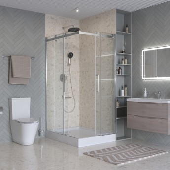 Душевой уголок BELBAGNO MARINO-2-AH-2-120/90-C-CR Душевой уголок BELBAGNO MARINO-2-AH-2-120/90-C-CR