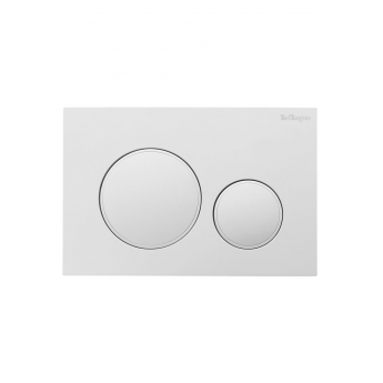 Кнопка смыва BELBAGNO BB-17C-BL белый глянец Кнопка смыва BELBAGNO BB-17C-BL белый глянец