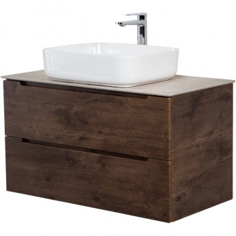 Тумба со столешницей и накладной раковиной BELBAGNO ETNA100RW-KEPBO-1338-SET Тумба со столешницей и накладной раковиной BELBAGNO ETNA100RW-KEPBO-1338-SET