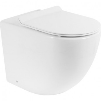Унитаз приставной безободковый BELBAGNO BB2141CBR/BB870SC Унитаз приставной безободковый BELBAGNO BB2141CBR/BB870SC
