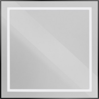 Зеркало BELBAGNO SPC-KRAFT-800-800-SENS-NERO, 800x800x32 мм Зеркало BELBAGNO SPC-KRAFT-800-800-SENS-NERO, 800x800x32 мм